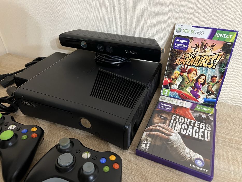 Xbox 360 SLIM + 23 игры - ПРОШИТЫЙ