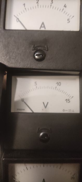 Приборы аналоговые амперметр-вольтметр