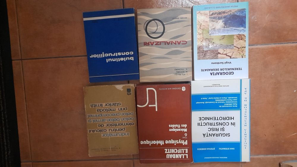 Set de 18 Carti tehnice diverse edituri