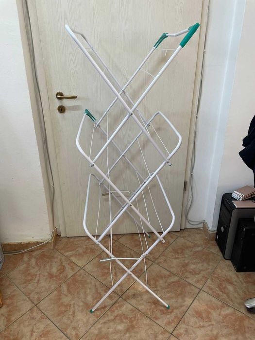 Uscator de haine etajat, 14 m, 138 x 46 x 64 cm