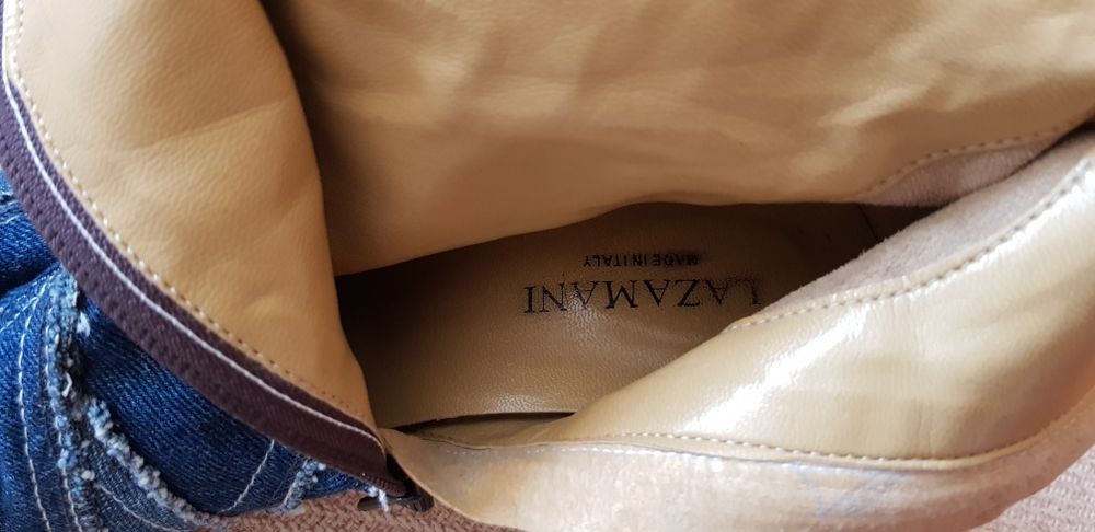 Джинсовые полусапожки Италия