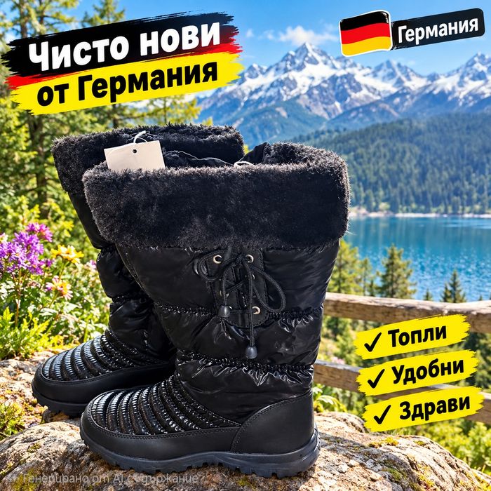 Дамски ботуши от Германия чисто нови39N 40N