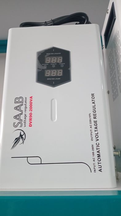 SAAB кучланиш стабилизатори DVR90-5000VA   Уй ва офис техникаси,
