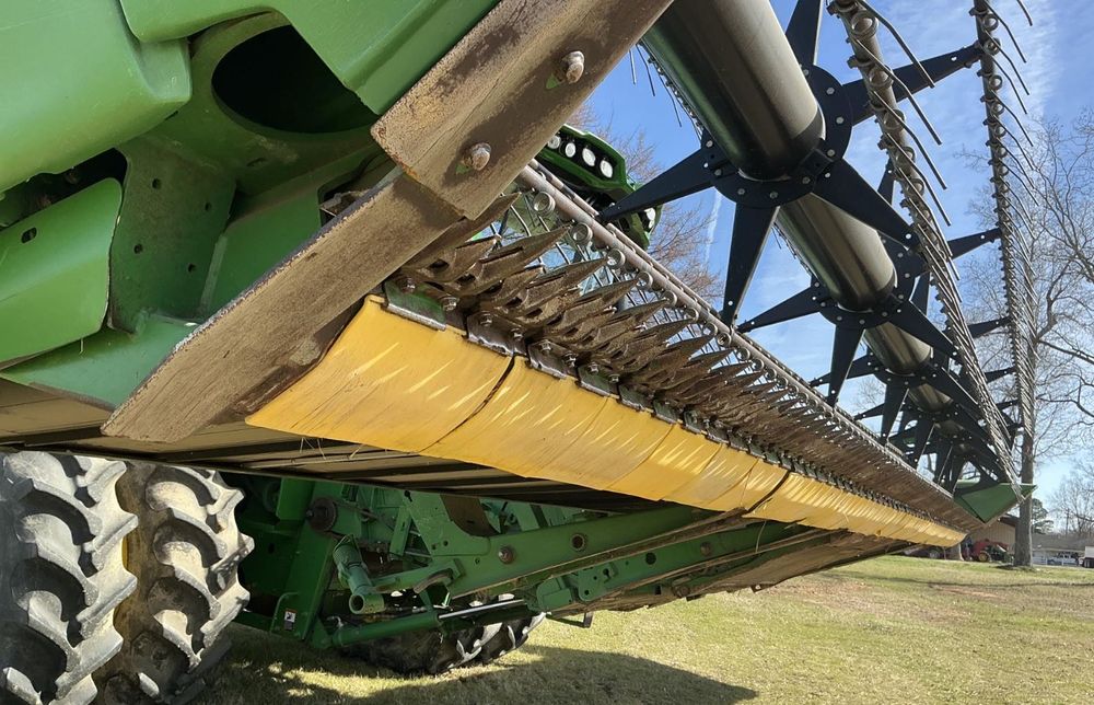 John deere 630D ленточная жатка
