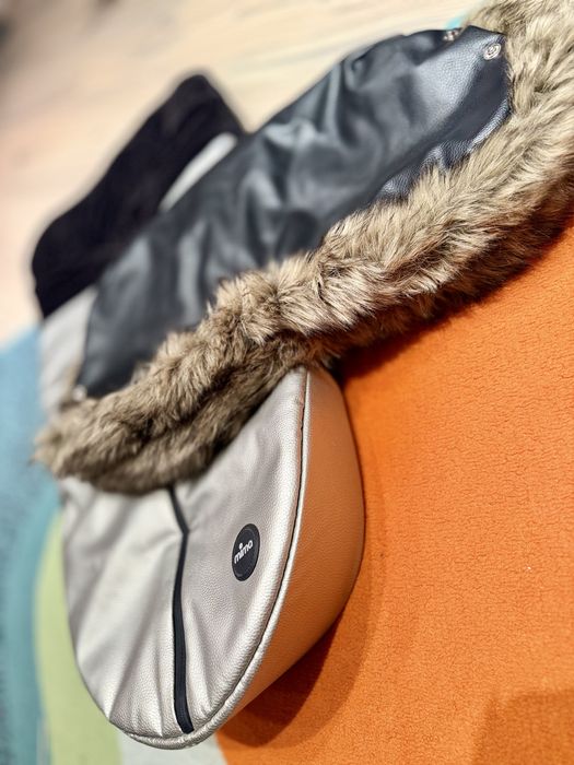 Mima Argento - зимен чувал за количка + подарък маншон за ръце!