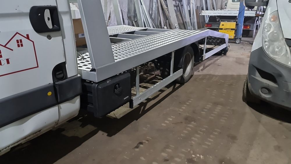 Confecții metalice platforma transport auto masina utilaje tractoare