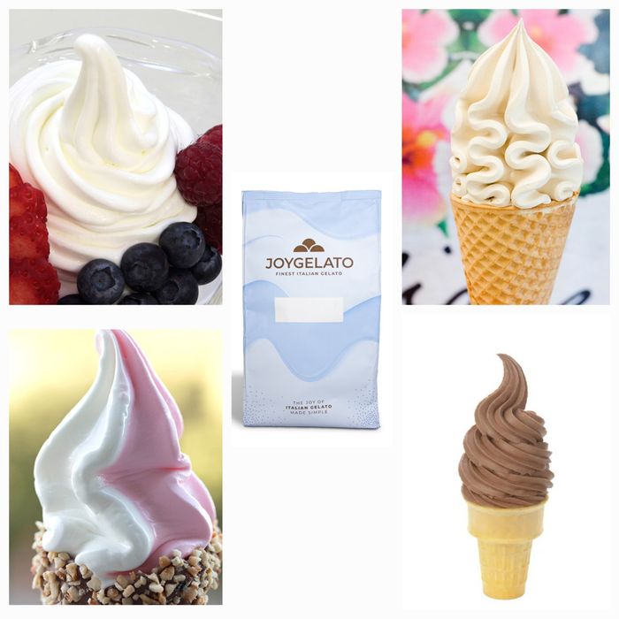 Итальянские смеси для производства мягкого мороженого