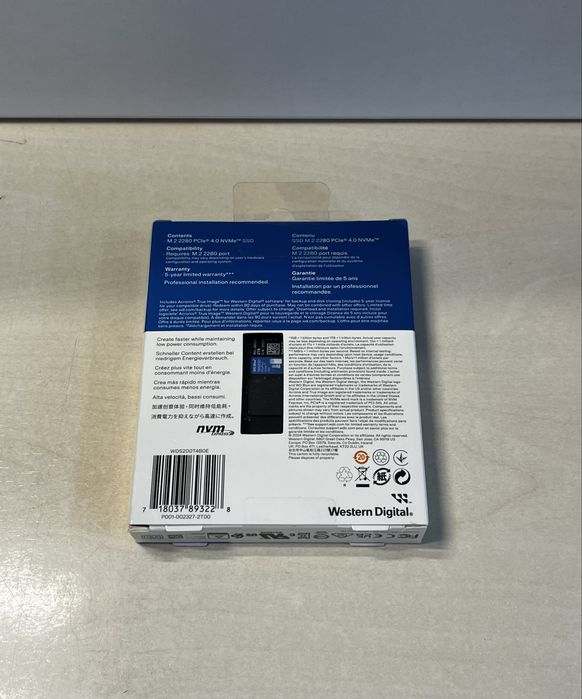 SSD Western Digital WD Blue SN5000 NVMe 2TB – SIGILAT