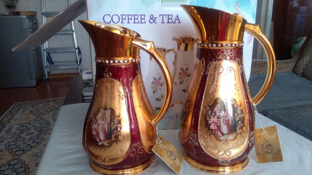 Два заварника-термоса, набор, новые.