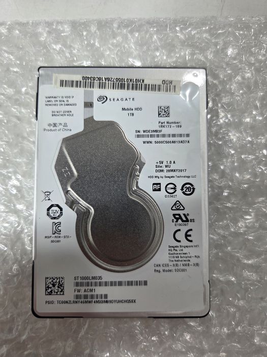 Жессткий диск ноутбука 1тб