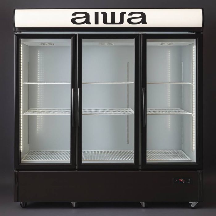 Aiwa Холодилник витринный, стеклянный морозилник