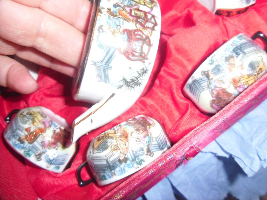 Set cesti mici portelan chinezesc