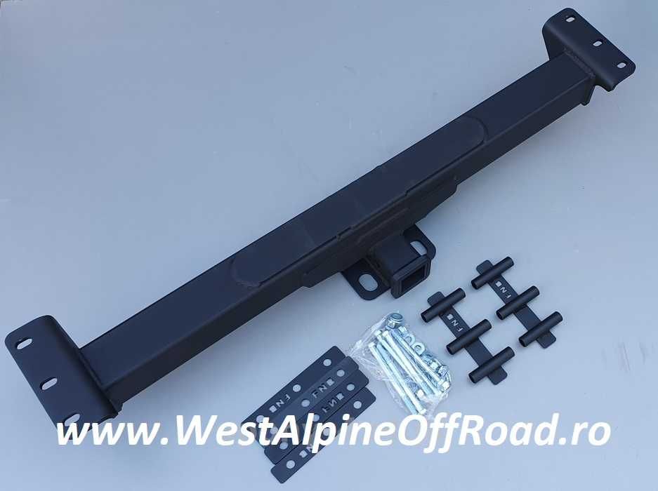 Suport carlig remorcare Nissan Patrol Y60 Y61 GU4 inaltare +5 cm