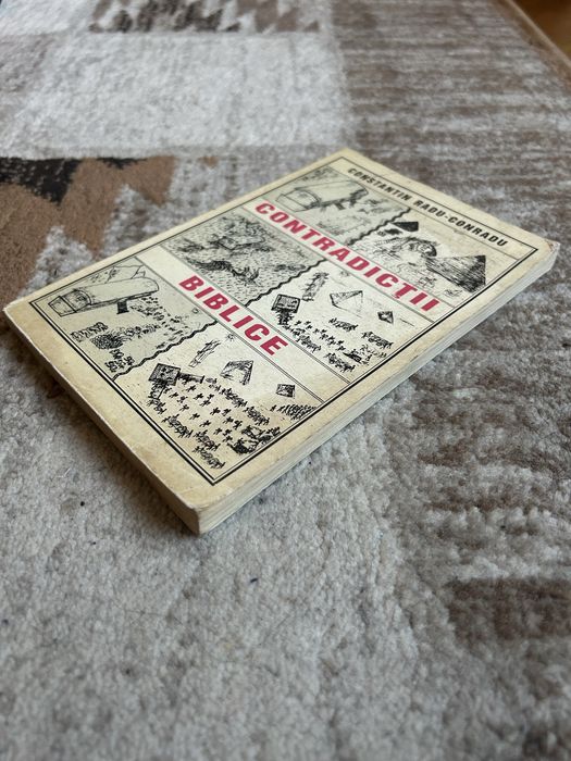 Carte RARA Contradictii Biblice - C. Radu-Conradu (1996, Stoc Epuizat)