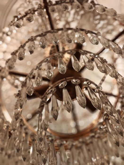 Candelabru cristal in stil Neoclasic