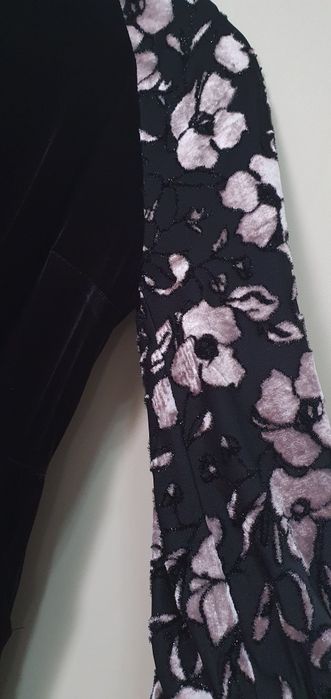 Платье вечернее из бархата