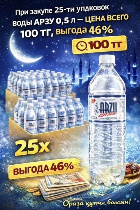 Вода по выгодной цене