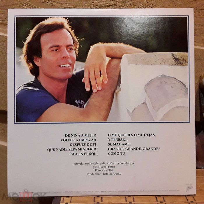 Julio Iglesias   (  виниловая пластинка )
