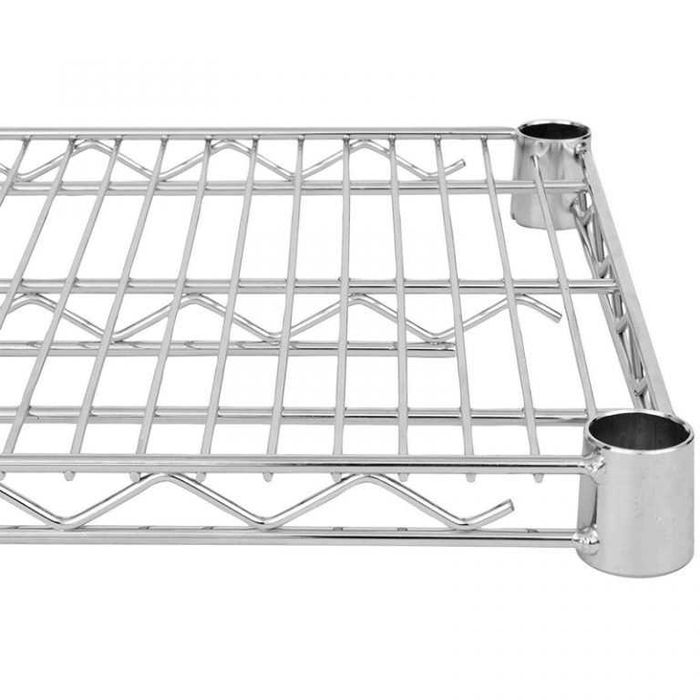 Стелаж хром на 4 нива 91х45х180, 122х45х180, 152х45х180, 182х45х180 см