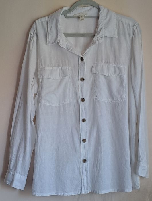 Camasa femei H&M 55%in ,45% bumbacdin Germania noua.Marimea 46