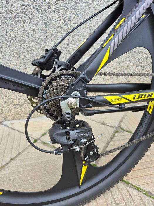 Планински велосипед Paer Bike 29 Accrue HDB black-yellow