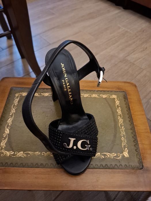 Sandale piele J.Galliano