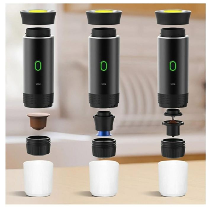 Преносима машина за кафе еспресо кафемашина за мляно кафе капсули