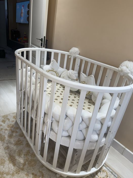 Продается chicco детская кроватка трансформер