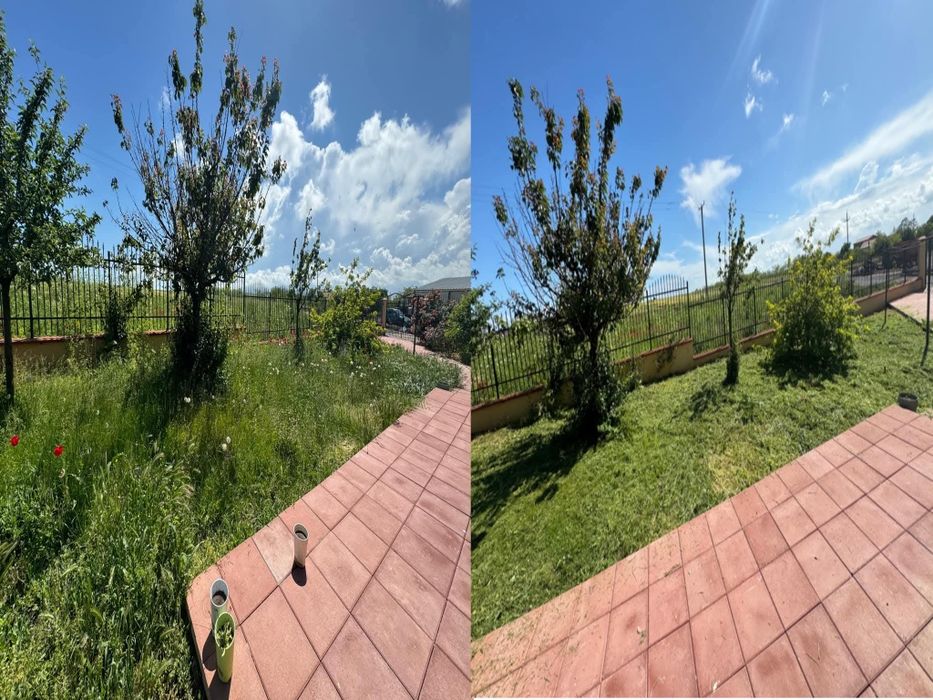 Ofer servicii cosit cu motocoasă terenuri livezi ân Satu Mar