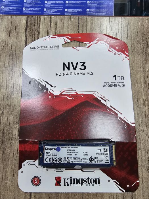 Kingston NV3 1TB работал 217 часов.