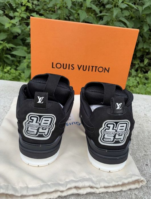 louis vuitton skate negru