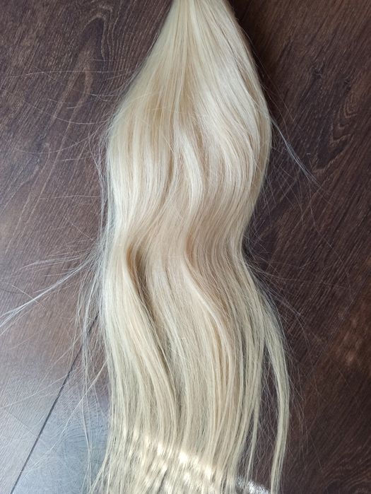 Естествена коса за удължаване -дълга 55см .