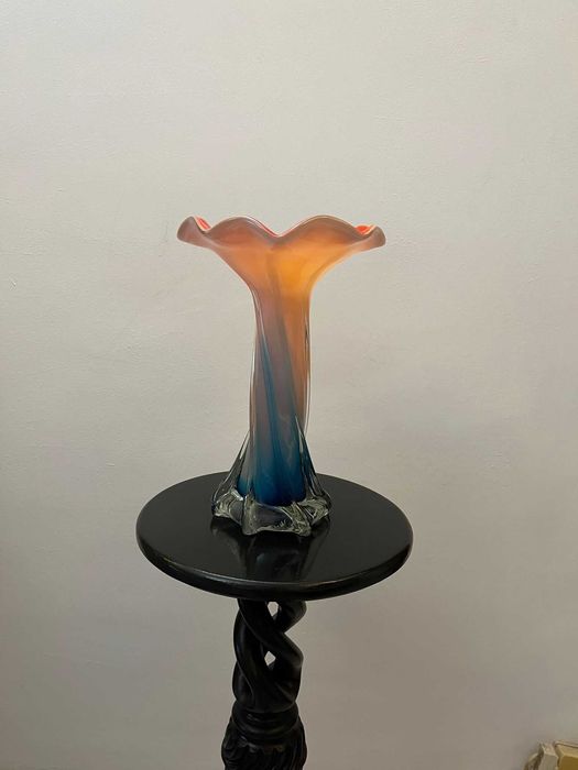 Piesa veche cristal MURANO cala bibelouri bibelou deosebita