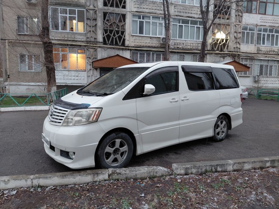 Альфард в ОТС, родной окрас