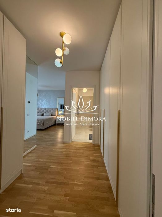 ISHO - Apartament cu 4 camere de lux, 2 bai, 2 balcoane, parcare priva