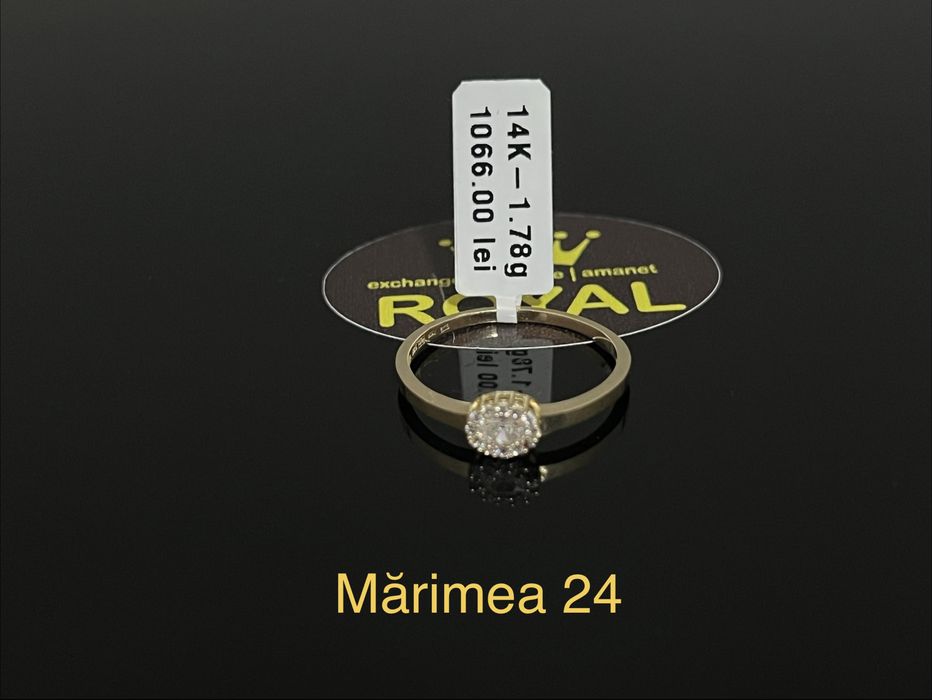 Bijuteria Royal CB : Inel dama aur nou 14k 1,78gr