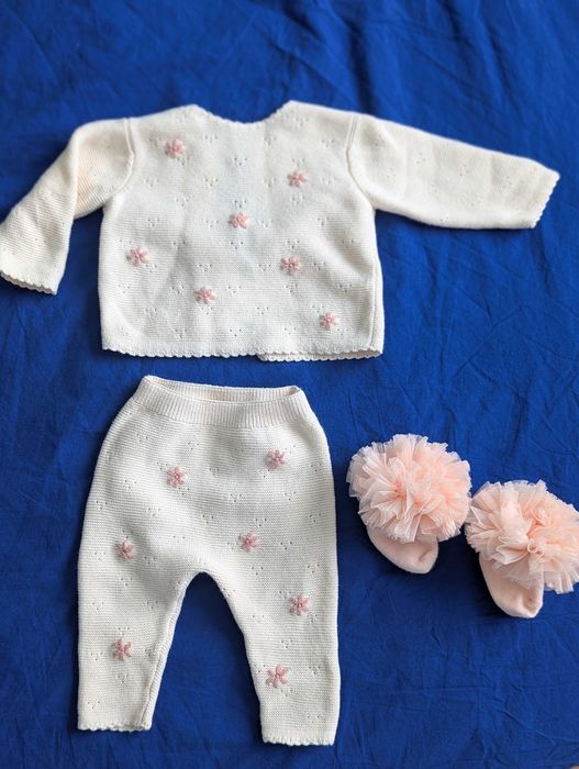 Комплект за бебе момиче Zara