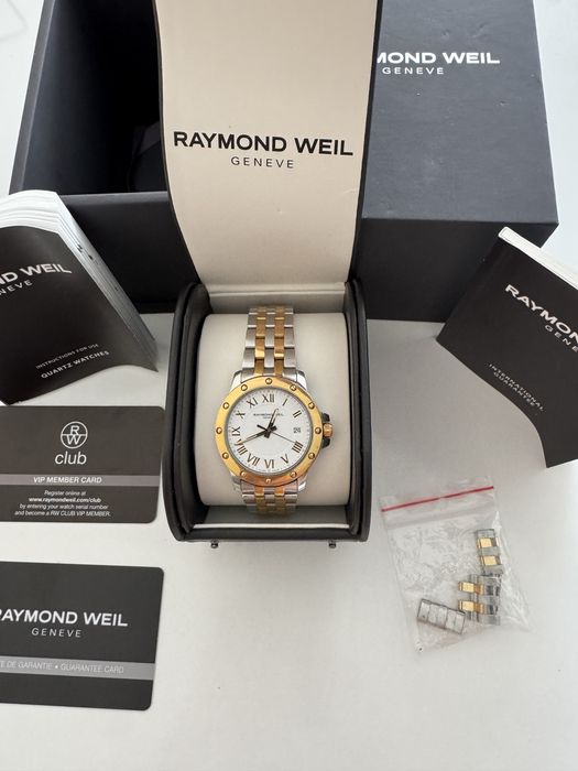 Raymond Weil 5599 – швейцарски мъжки часовник | Full Set | Перфектно състояние