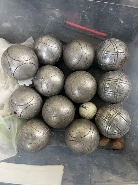Bile pt joc petanque cu 12 bile
