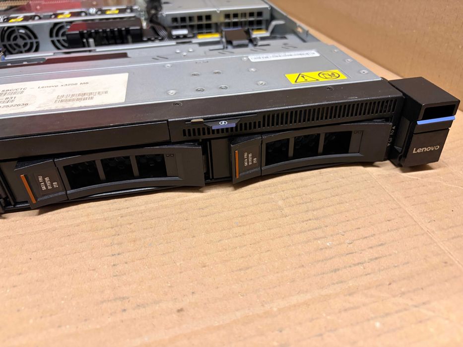 Сървър Lenovo x3250 M6 E3-1230 v6 3.90GHz, 8GB DDR4, Proxmox, TrueNAS