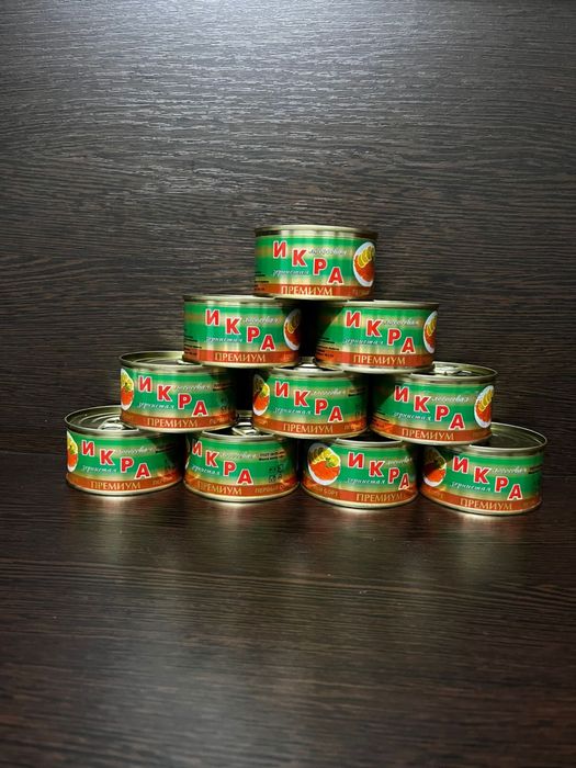 Красная икра кеты