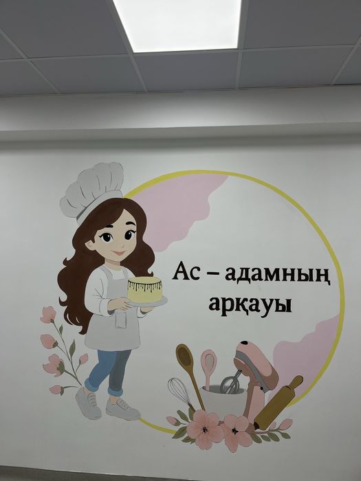 Авторская роспись стен
