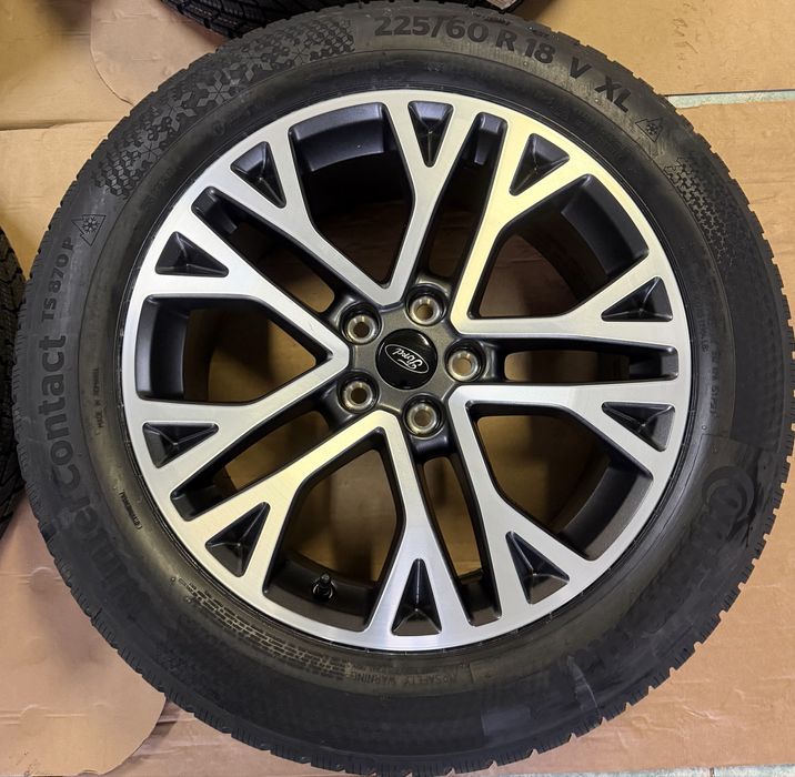 Jante aliaj NOI R18 FORD Kuga anvelope iarna 225/60/18 Continental NOI