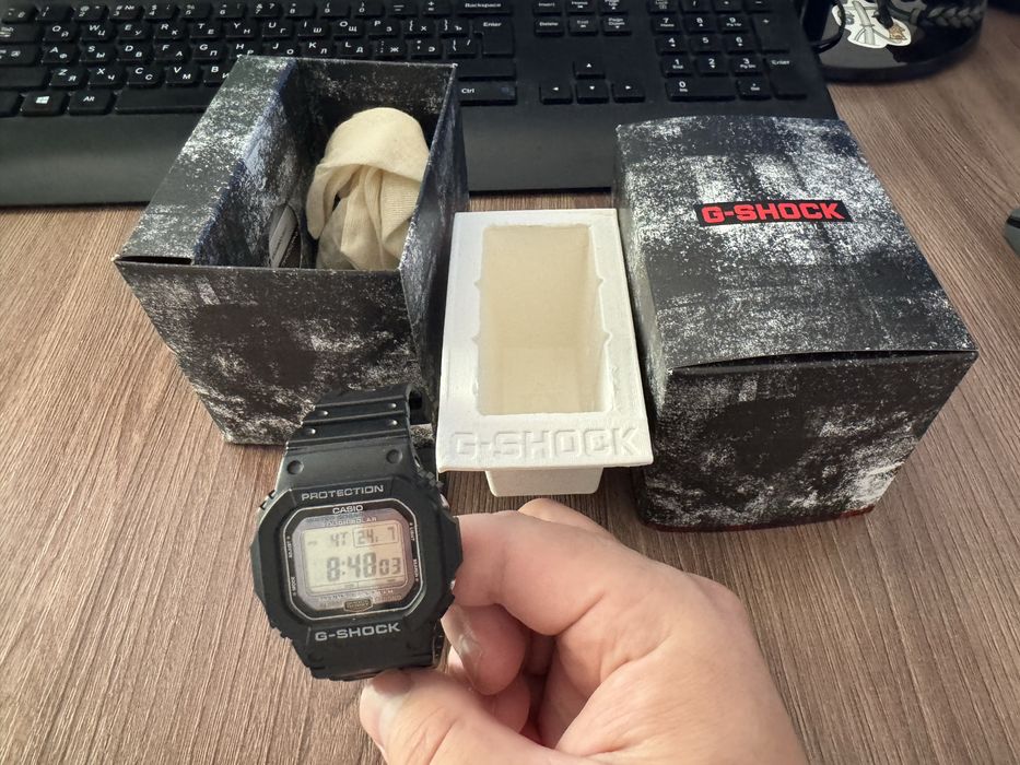 Легендарные часы casio g shock g-5600ue-1dr