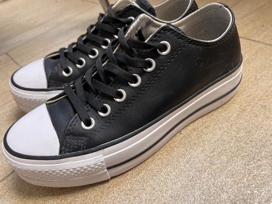 Кецове Converse естесвена кожа 36.5