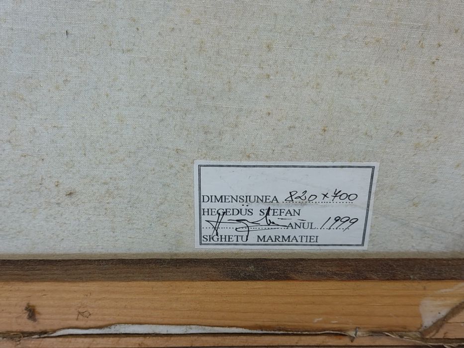 Vând tablou din anul 1999 ,Stefan Hegedus.