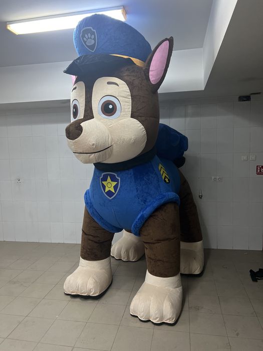 Vand mascota gonflabila câini de patrulă 2.6 m inaltime