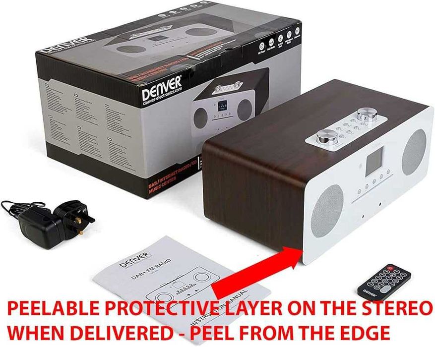 Музикална система Denver MIR-260 Darkwood