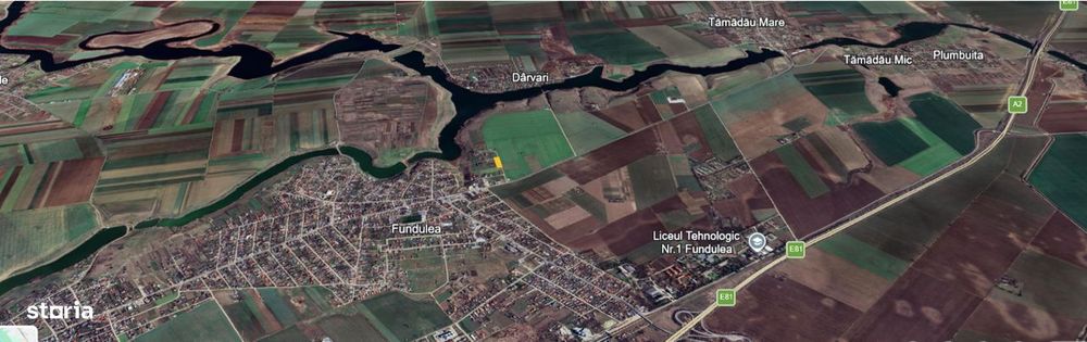 Teren intravilan Fundulea 1.000 mp | Parcelabil  | Utilități