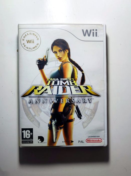 Joc Wii Tomb Raider Anniversary original PAL Lara Croft